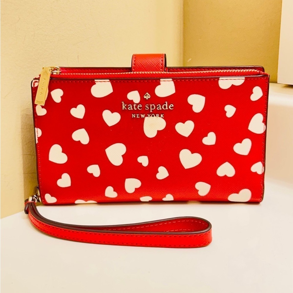 Kate Spade Heart Pop Phone wallet